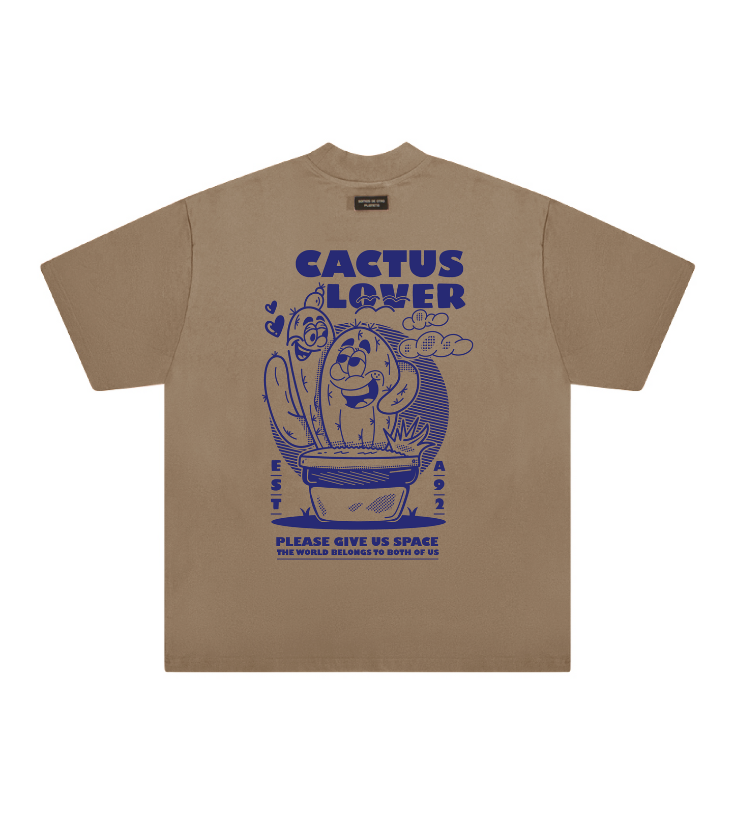 Introvert Cactus Mock Neck