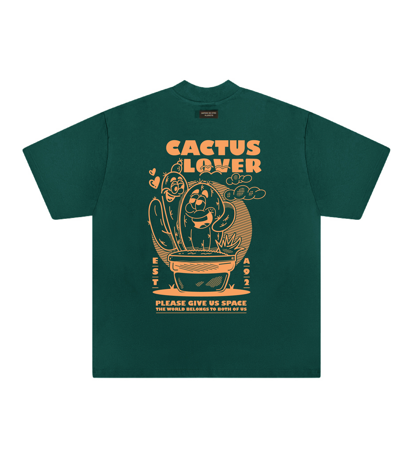 Introvert Cactus Mock Neck